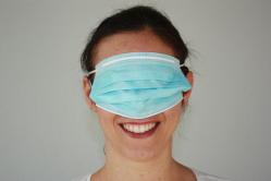 Masque avec sourire